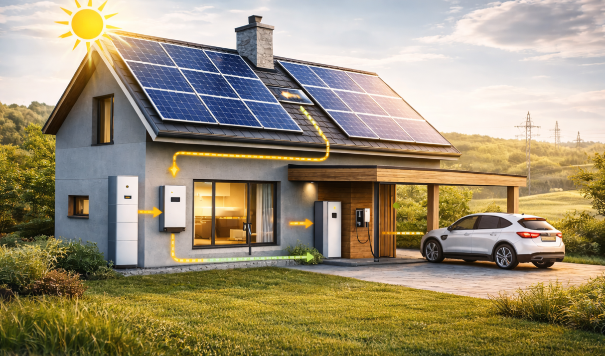 Jak funguje fotovoltaická elektrárna?